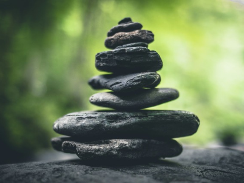 Stacked stones
